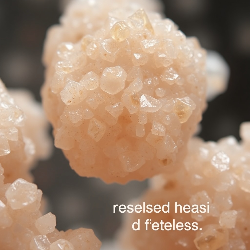 석영 입자와 수지 결합 구조를 보여주는 현미경 조직도 이미지